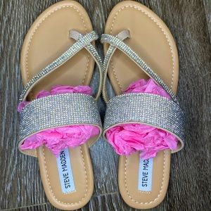**SOLD** Steve Madden Rhinestone Sandals